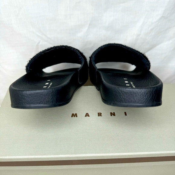 Marni slides, “mar” “ni!” black/white, size 39 - Picture 4 of 7